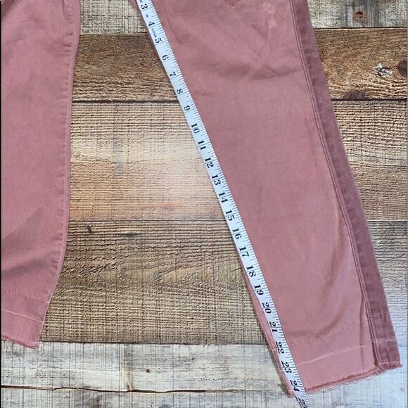 J crew distressed chino boyfriend pant rosewood - Picture 12 of 13